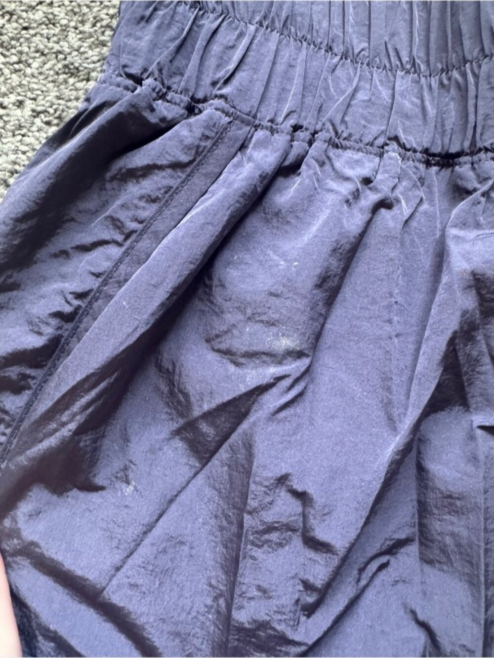 high waisted athletic shorts - Picture 4 of 4